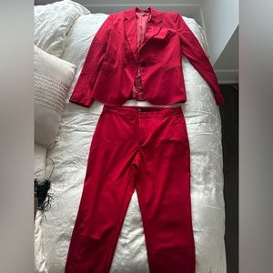 Zara Pant Suit - Red